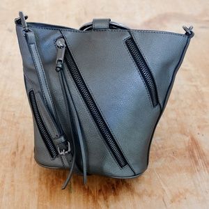 Metallic Cross-Body Bracelet Bag